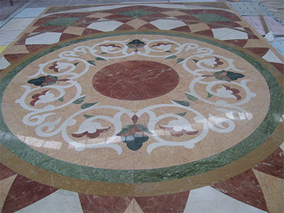 石材水刀拼花18