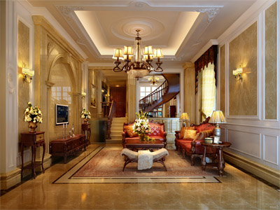 居家古典背景墻